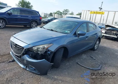 2014 Mazda 3 I Touring from USA, damaged, VIN JM1BM1V77E1143182